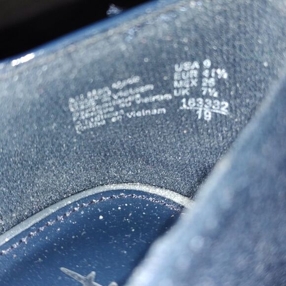 Fioni navy pointed toe pumps heels Sz 9 - Picture 7 of 10